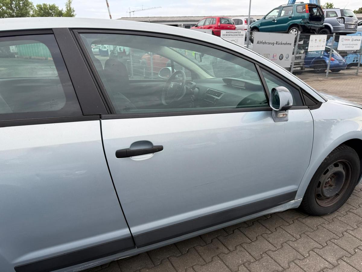 Citroen C4 original Tür vorn rechts EYL Islandgrau Coupe Rohbau BJ07